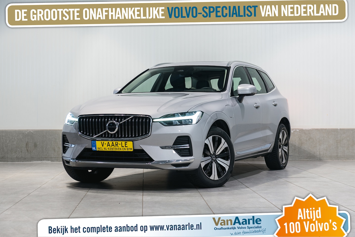 Volvo XC60 - T6 Aut. Long Range Plus Bright Parkeercamera Google Leder 350pk - AutoWereld.nl