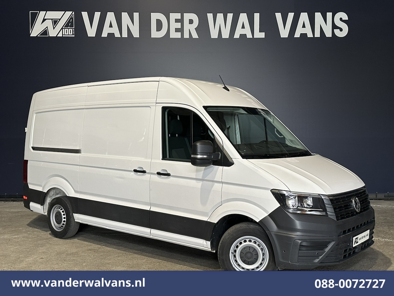 Volkswagen Crafter - 2.0 TDI L3H3 L2H2 Euro6 Airco | Apple Carplay | Android Auto | Parkeersensoren Bijrijdersb - AutoWereld.nl