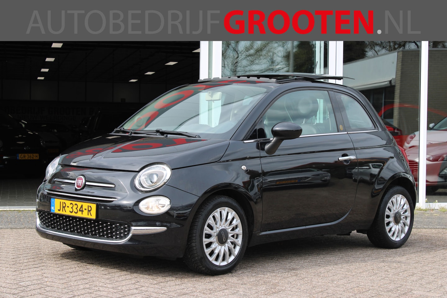 Fiat 500 - 0.9 TwinAir Turbo Lounge//Schuifdak//Leer!! - AutoWereld.nl