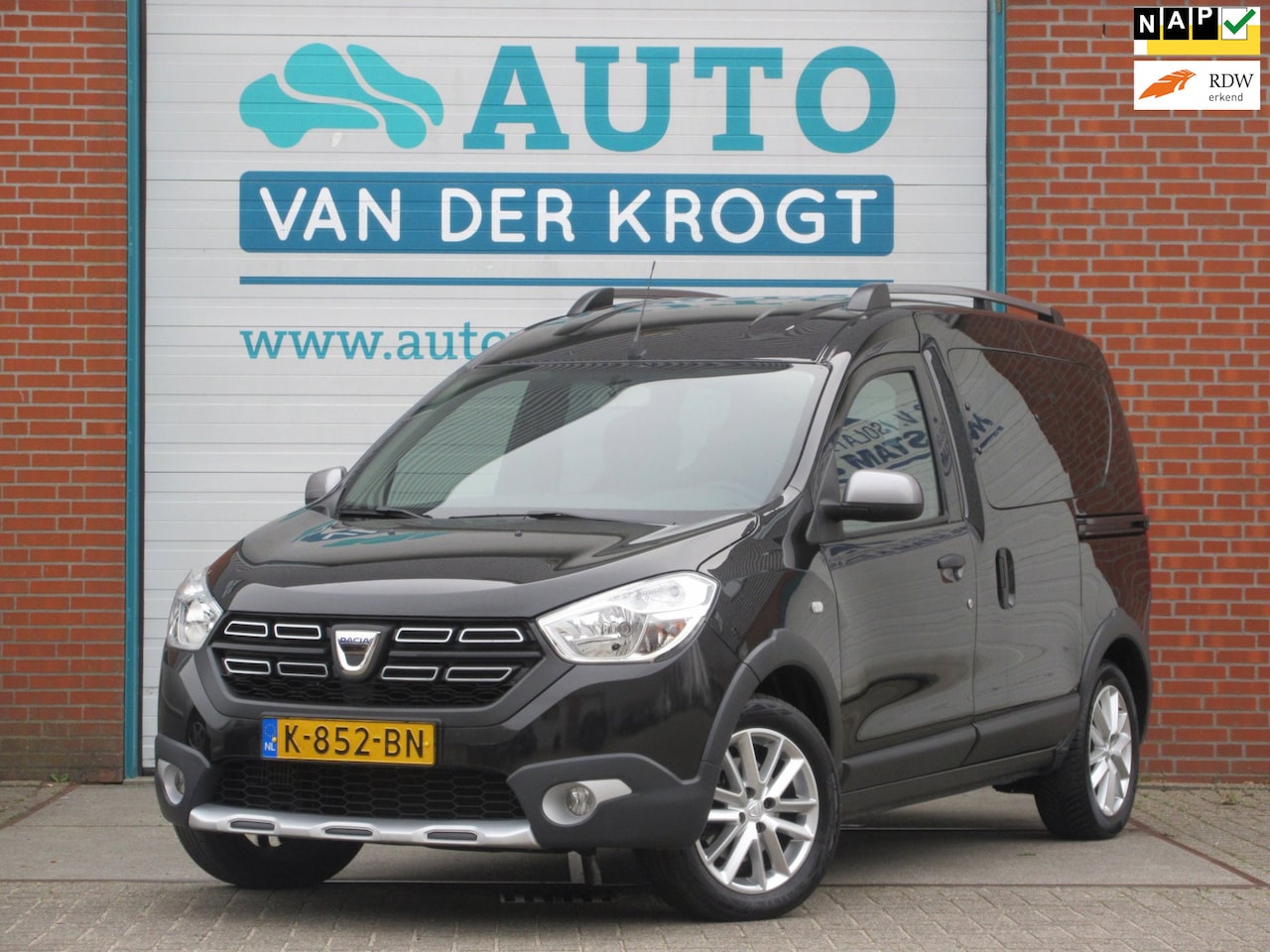 Dacia Dokker - 1.3 TCe Stepway 1.3 TCe Stepway, Airco, Navi, 1e Eig, APK 3-28 - AutoWereld.nl