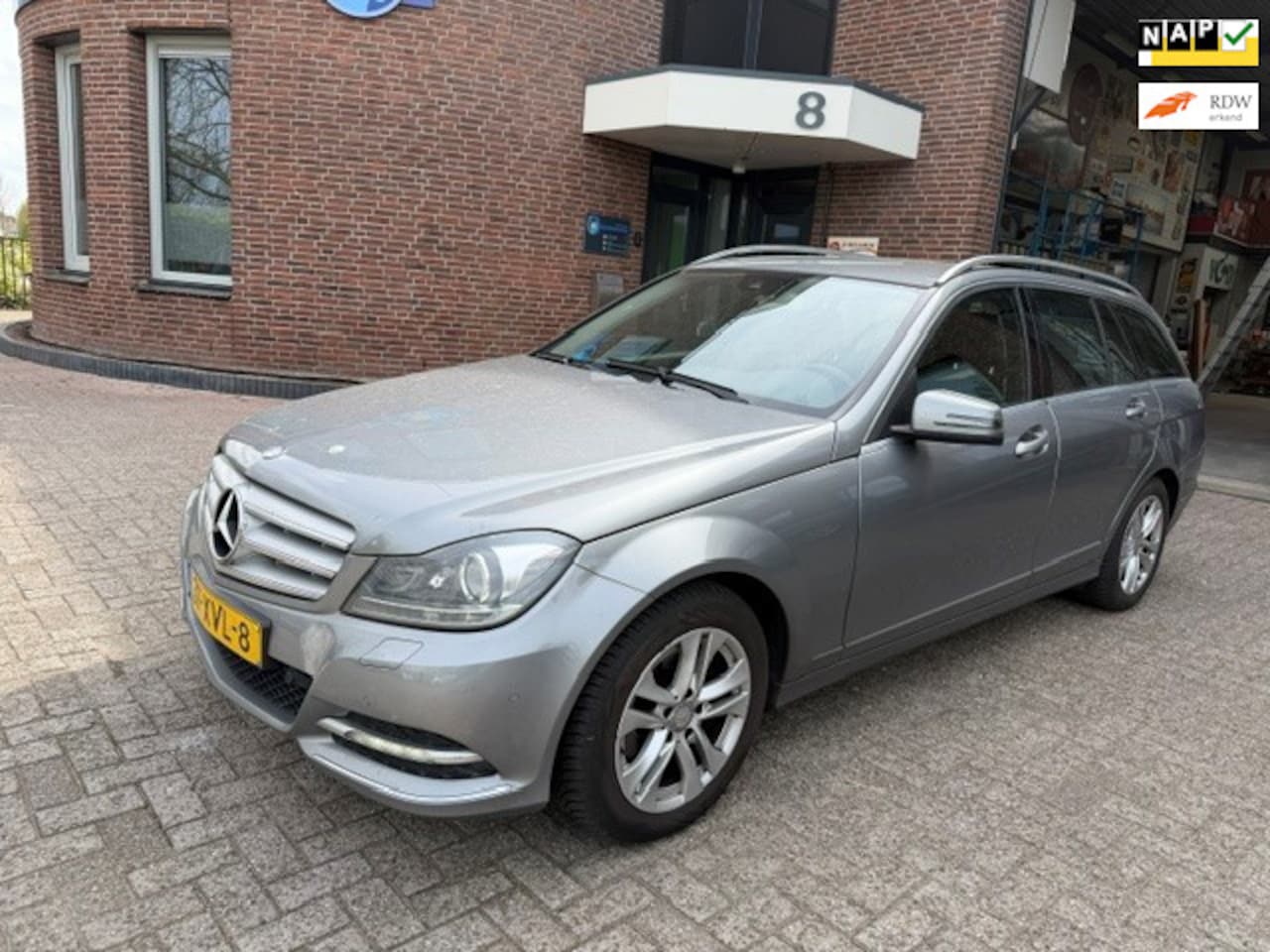 Mercedes-Benz C-klasse Estate - 200 CDI Business Class Avantgarde automaat / bj.2012/climate/navigatie/ APK 10/2026 / NAP - AutoWereld.nl