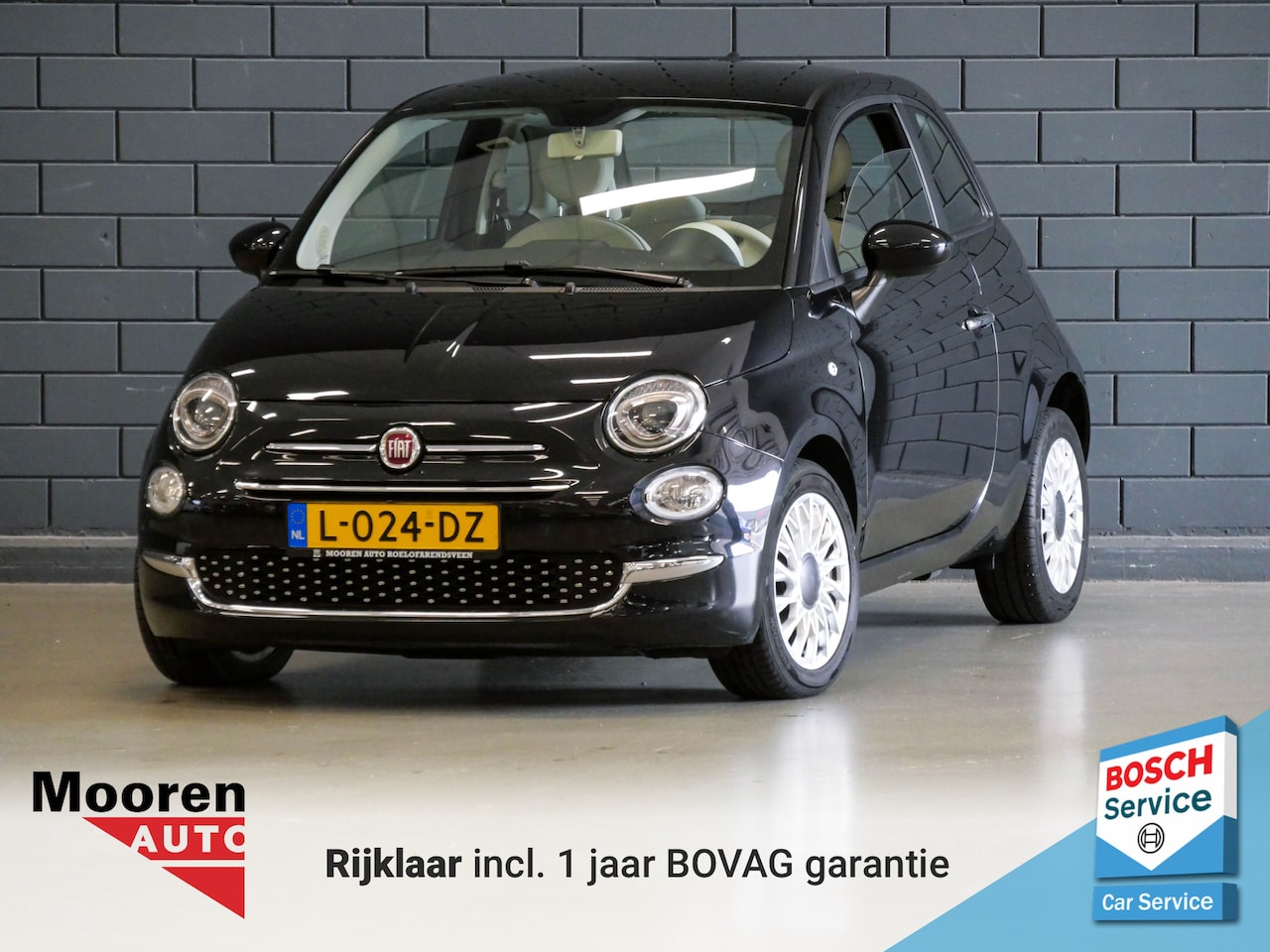 Fiat 500 - 1.0 Hybrid Lounge | APPLE CARPLAY | CRUISE CONTROL | - AutoWereld.nl