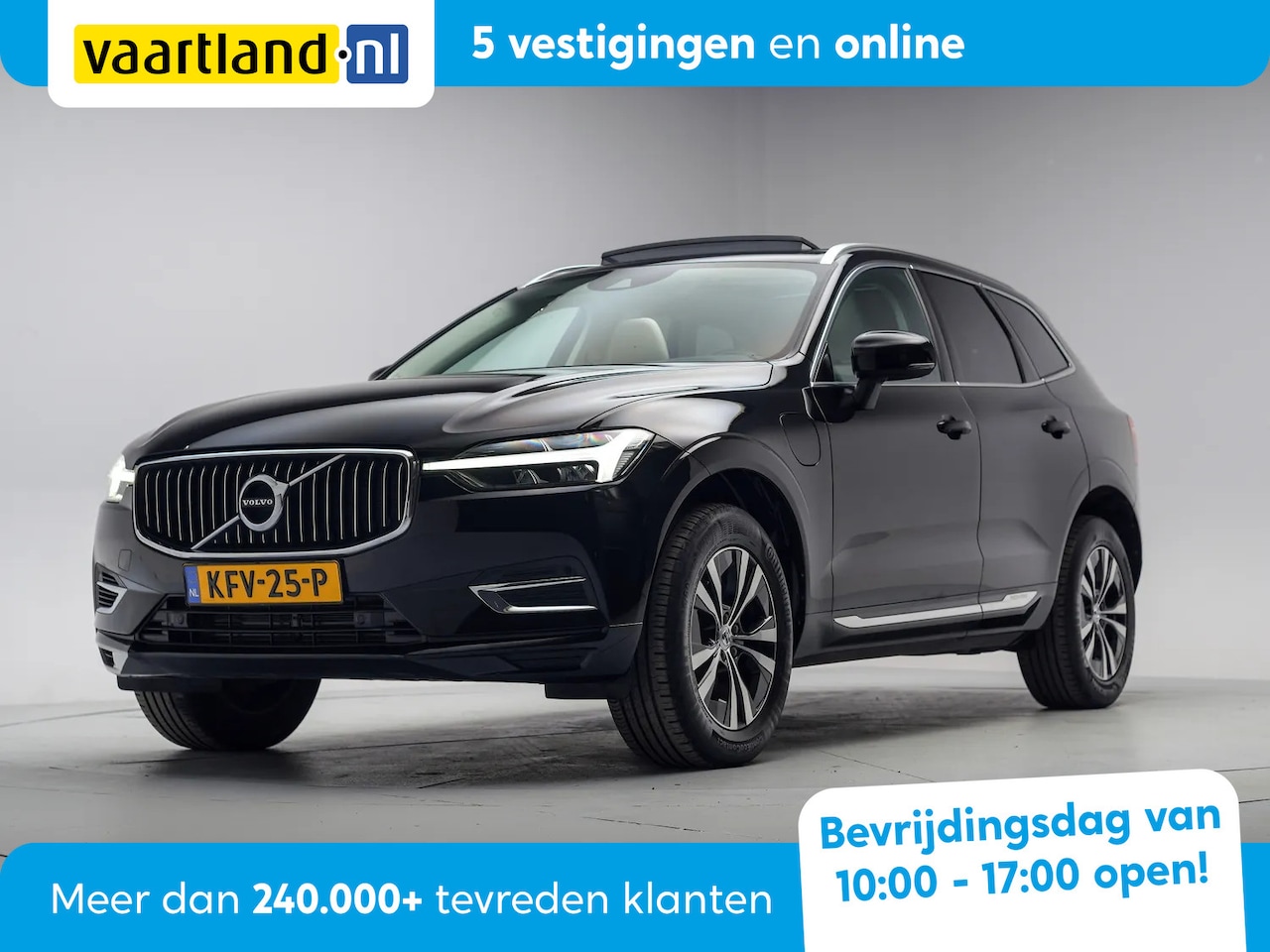 Volvo XC60 - 2.0 T6 Plug-in hybrid AWD Inscription Expr. Aut. [ Panoramadak Leder Apple / Android Stoel - AutoWereld.nl