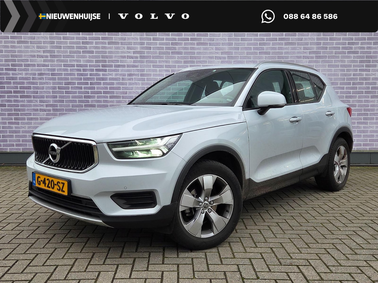 Volvo XC40 - T3 Momentum Pro Aut | Navigatie | Trekhaak | Cruise Control Adaptief | BLIS | Achteruitrij - AutoWereld.nl