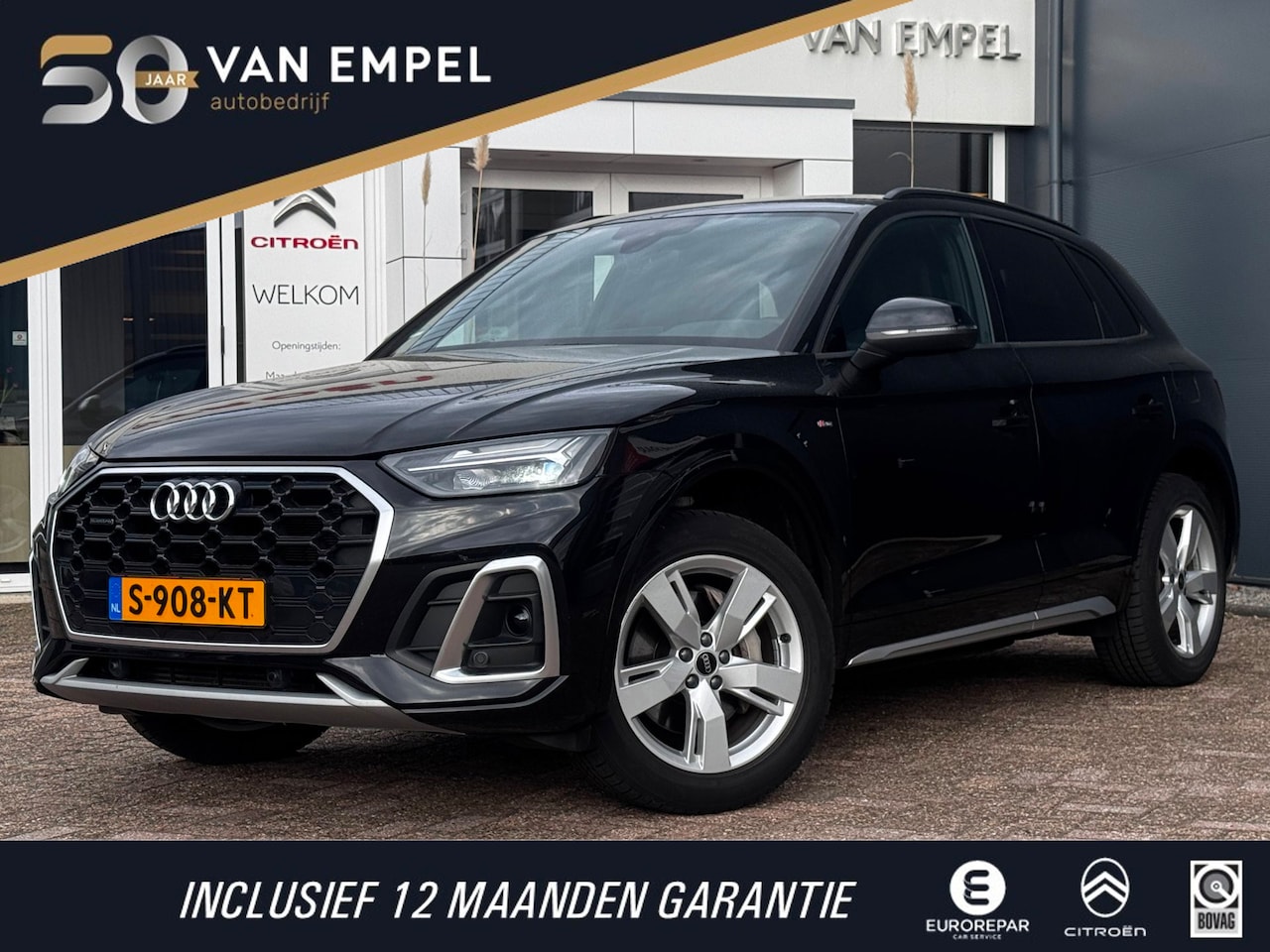 Audi Q5 - 55 TFSI e S edition Competition 367 PK | 2x S-Line | 98,3 % SOH | Elek. Stoelen | Stoelver - AutoWereld.nl