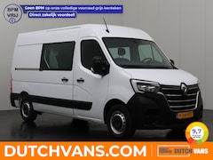 Renault Master - 2.3DCi 150PK L2H2 Dubbele Cabine | 7-Persoons | Multimedia | Airco | Cruise | Betimmering