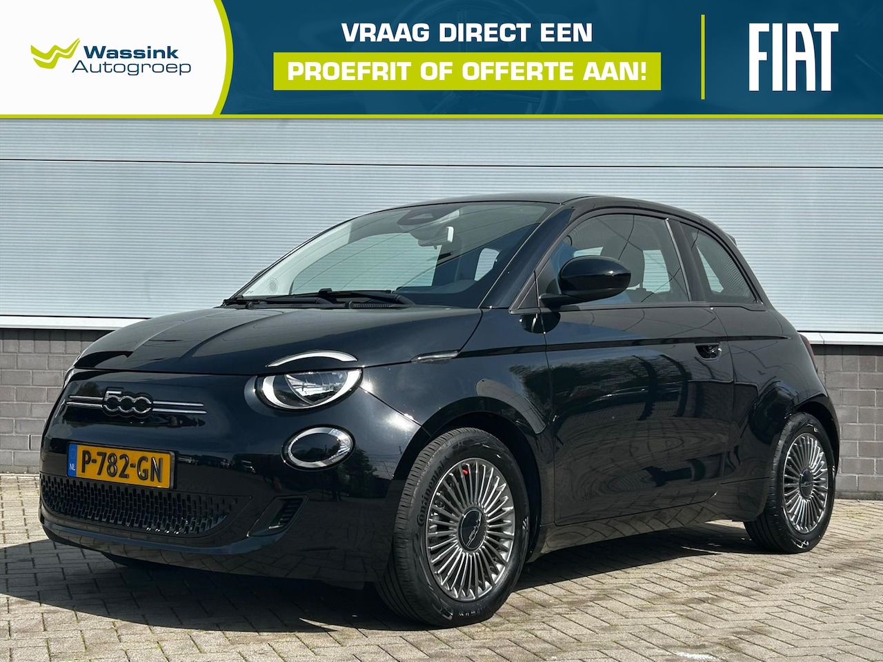 Fiat 500 - 42 kWh 118 pk Automaat Red | Apple Carplay / Android Auto | Parkeersensoren Achter | Cruis - AutoWereld.nl