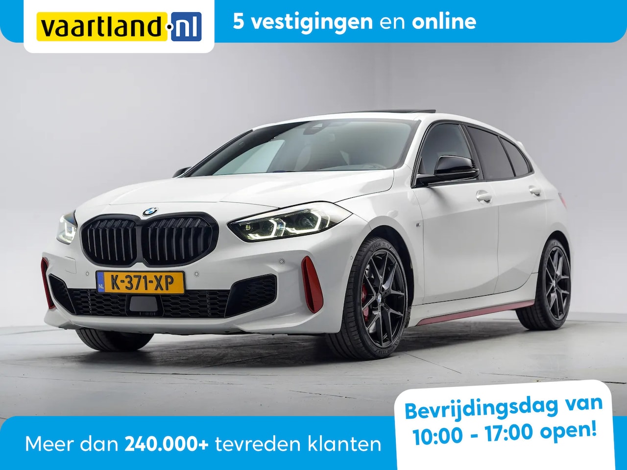 BMW 1-serie - 128ti 265pk M Sport Edition Plus Aut. ORIG.NL.[ Panorama Leder Stoelverwarming ] - AutoWereld.nl