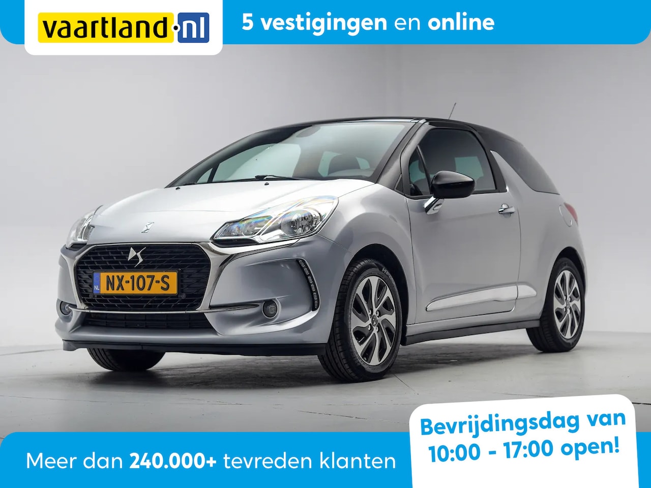 DS 3 - 1.2 PureTech So Chic [ Distributie vv bij 61000km! ] [ Navi PDC Clima Cruise ] - AutoWereld.nl