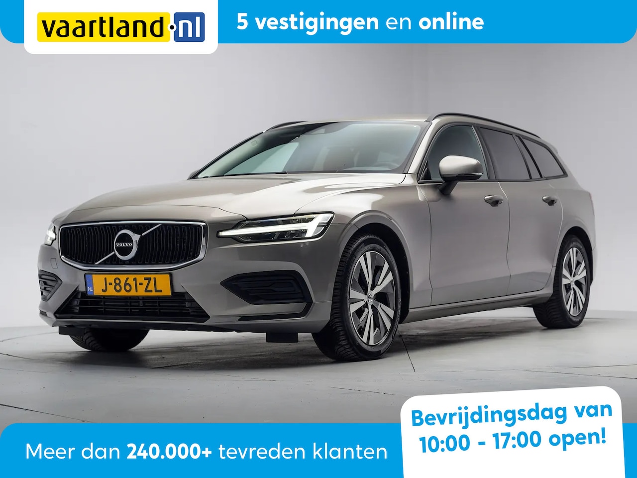 Volvo V60 - 2.0 B3 Momentum Advantage Aut. [ Navigatie Full LED Apple Carplay / Android Auto ] - AutoWereld.nl