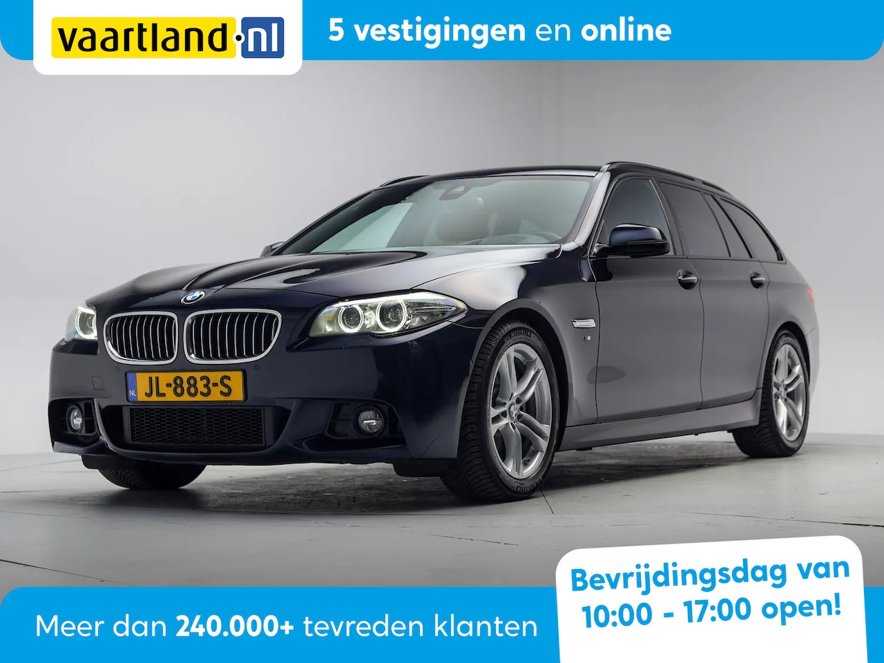 BMW 5-serie Touring - 520i M Sport Edition High Executive Aut. [ HUD Leder Navi prof. Camera Sportstoelen ] - AutoWereld.nl