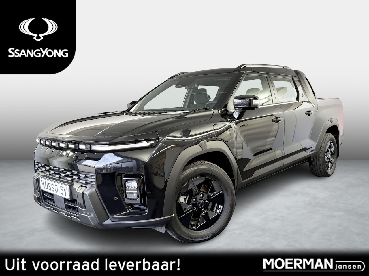 KGM Musso EV - Blackline / 100% Elektrische pick-up / Dubbele cabine / Luxe uitvoering - AutoWereld.nl