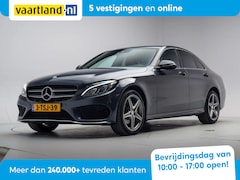 Mercedes-Benz C-klasse - 180 AMG Line Aut. [ LED Camera Leder Navi Stoelverwarming ]