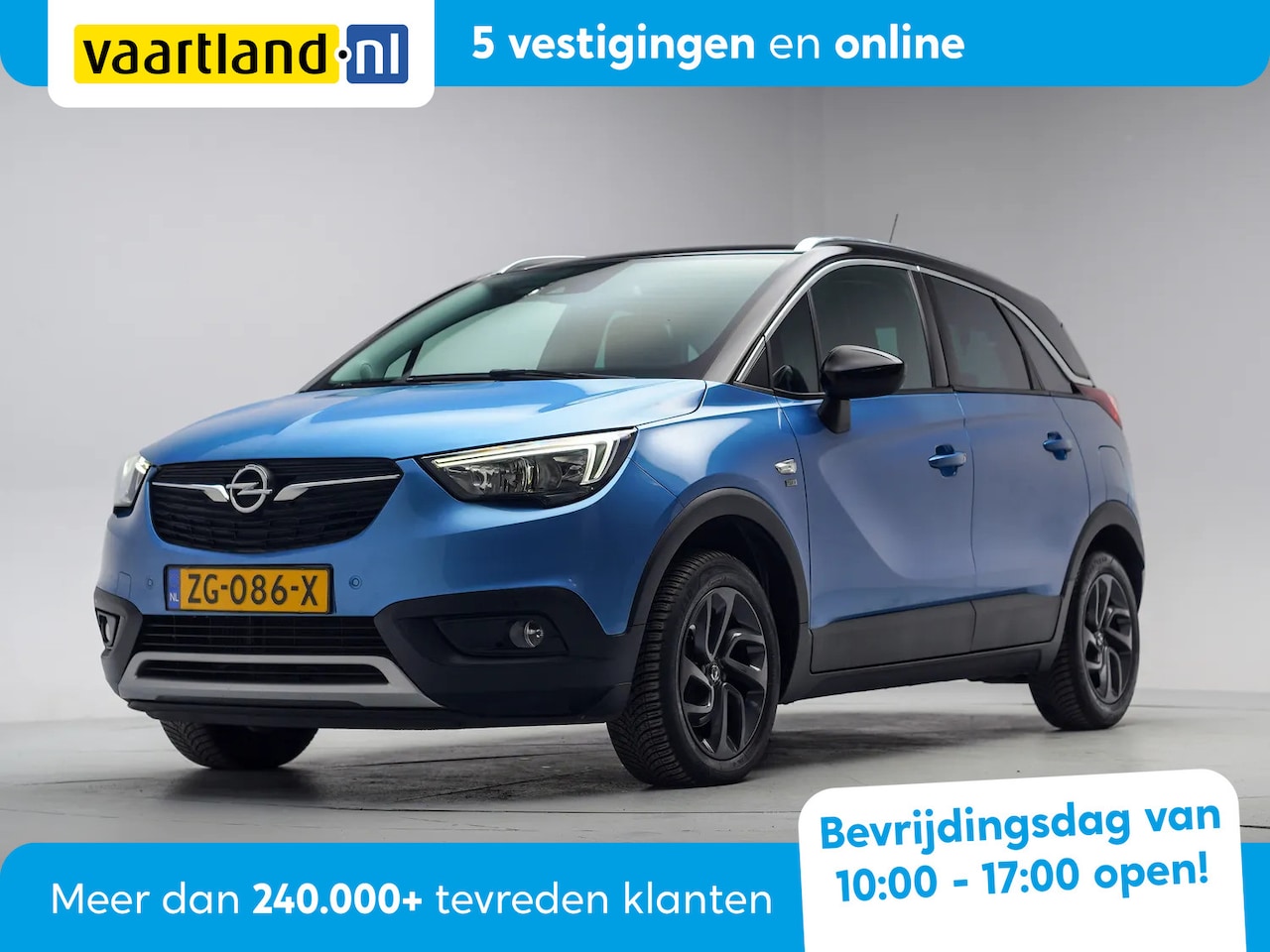 Opel Crossland X - 1.2 Turbo 120 Jaar Ed. Aut. [ Navi Camera Clima ] - AutoWereld.nl