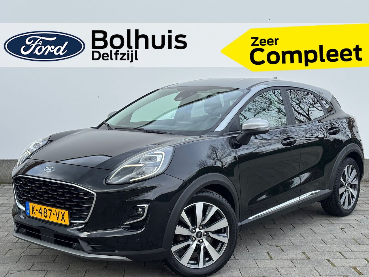 Ford Puma - EcoBoost Hybrid 125pk Titanium X | Dealer onderhouden | Winterpack | Adapt Cruise | Dodeho - AutoWereld.nl