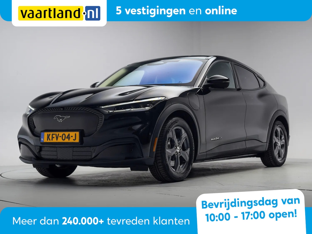 Ford Mustang Mach-E - 98 kWh Extended RWD 3-Fase [ B&O Leder Navi Apple / Android Stoelverwarming ] - AutoWereld.nl