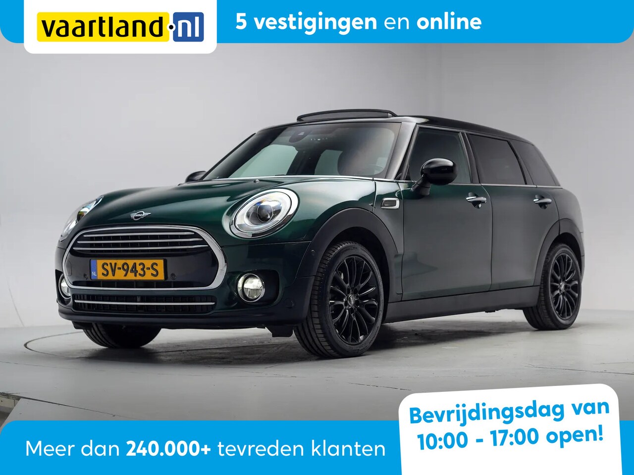 MINI Clubman - 1.5 Cooper 136pk Serious Business [ Panorama LED Harman/Kardon Leder ] - AutoWereld.nl