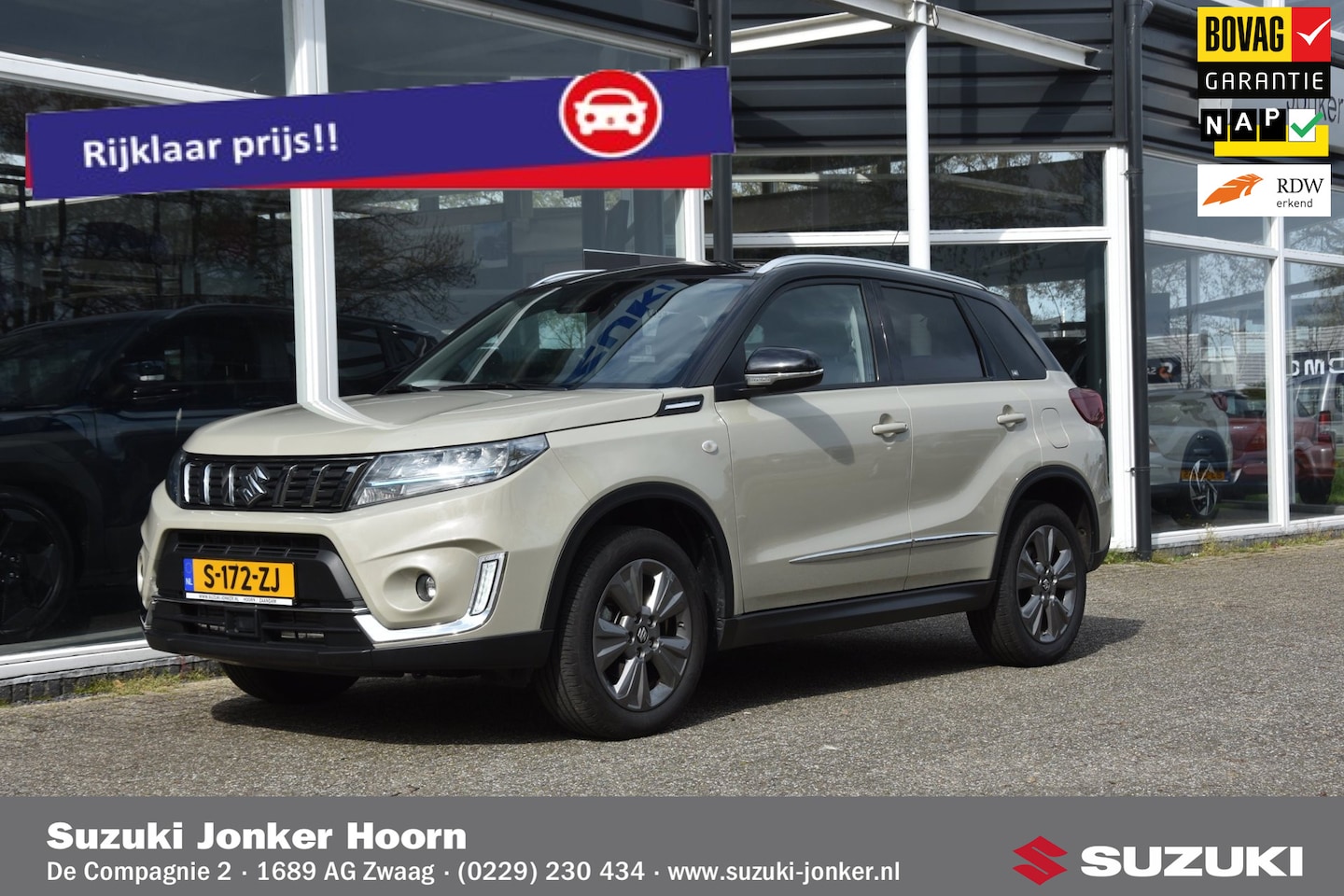 Suzuki Vitara - 1.4 - 1500 kg trekgew. Select Smart Hybrid - AutoWereld.nl