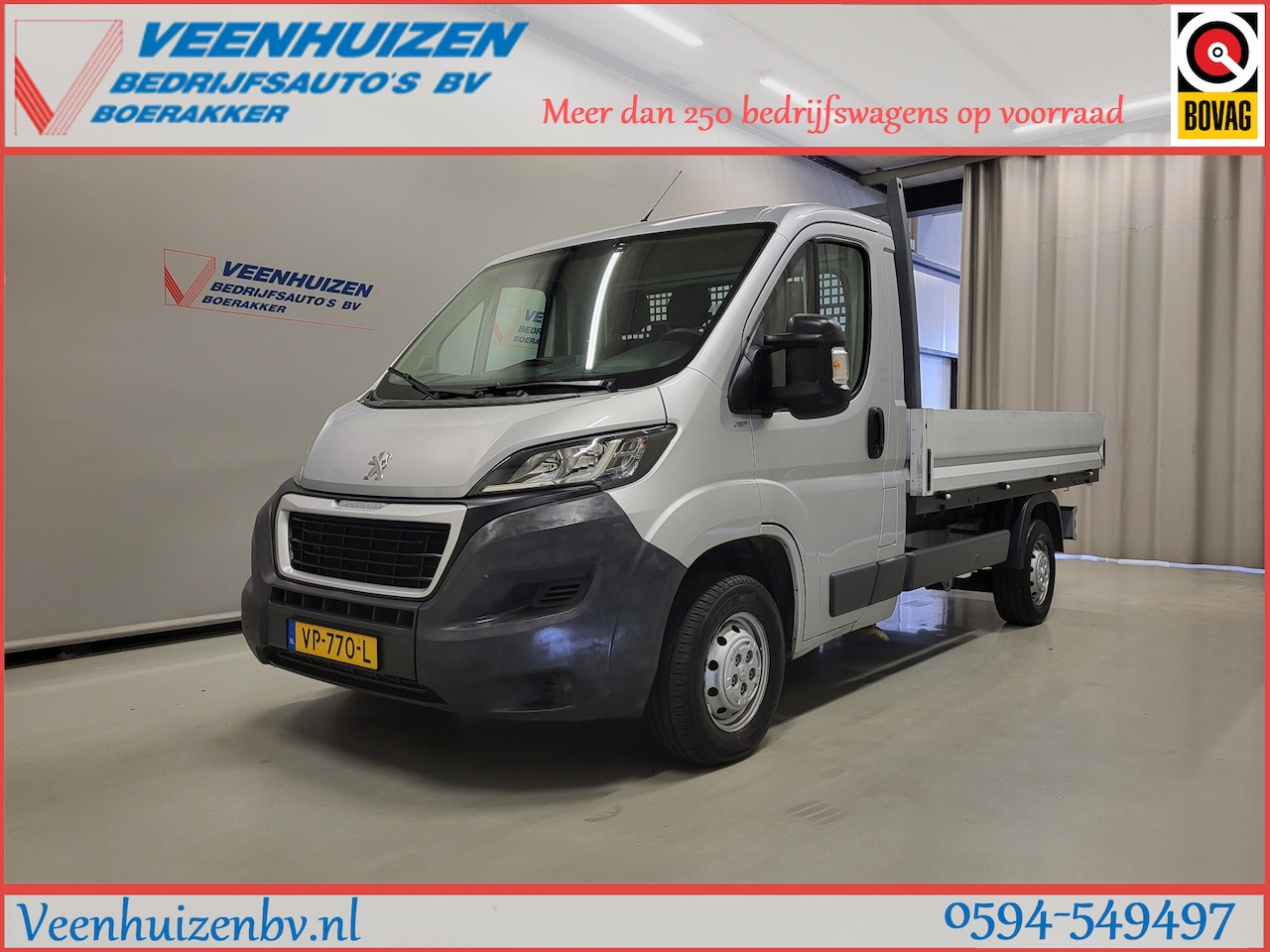 Peugeot Boxer - 2.2HDI 131pk Pickup! - AutoWereld.nl