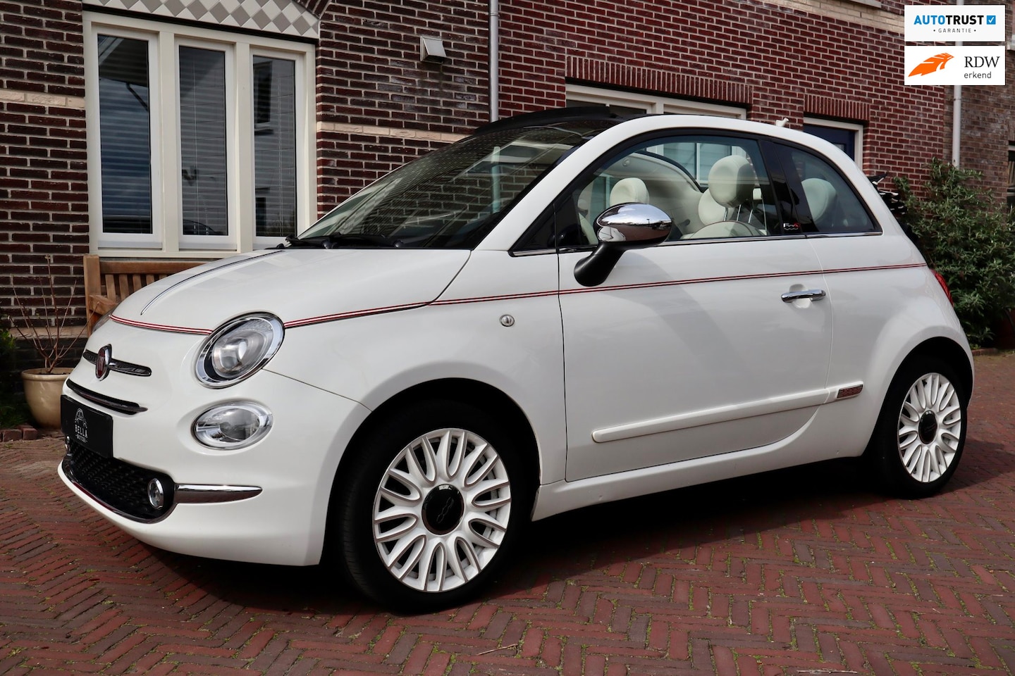 Fiat 500 C - 1.2 DolceVita | Cabrio | CarPlay | Digitale cockpit | Automatische airco | Cruise control - AutoWereld.nl
