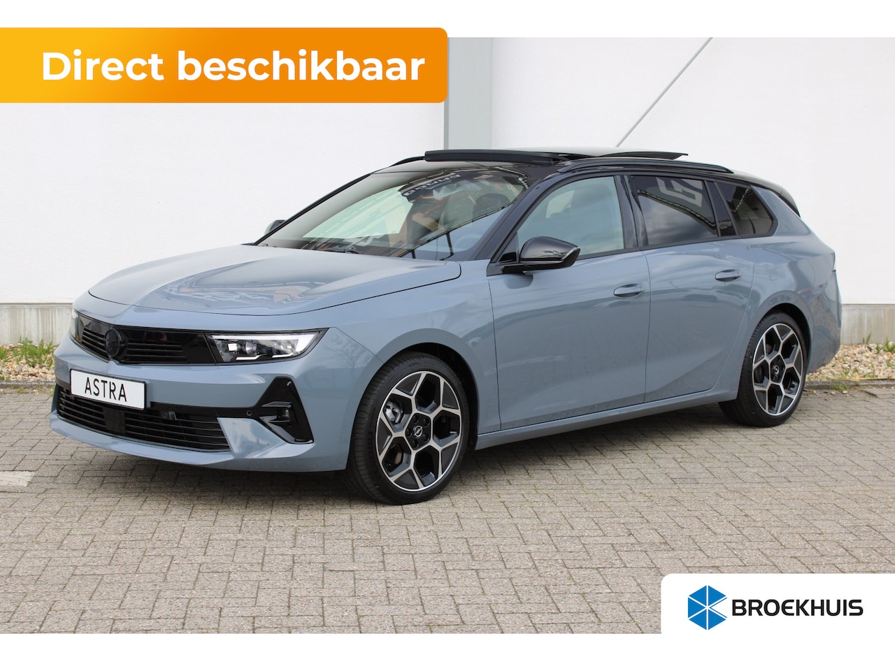 Opel Astra Sports Tourer - GS - Hybrid | 18" Lichtmetalen velgen bi-colour met grijze accenten, Pentagon | Afneembare - AutoWereld.nl