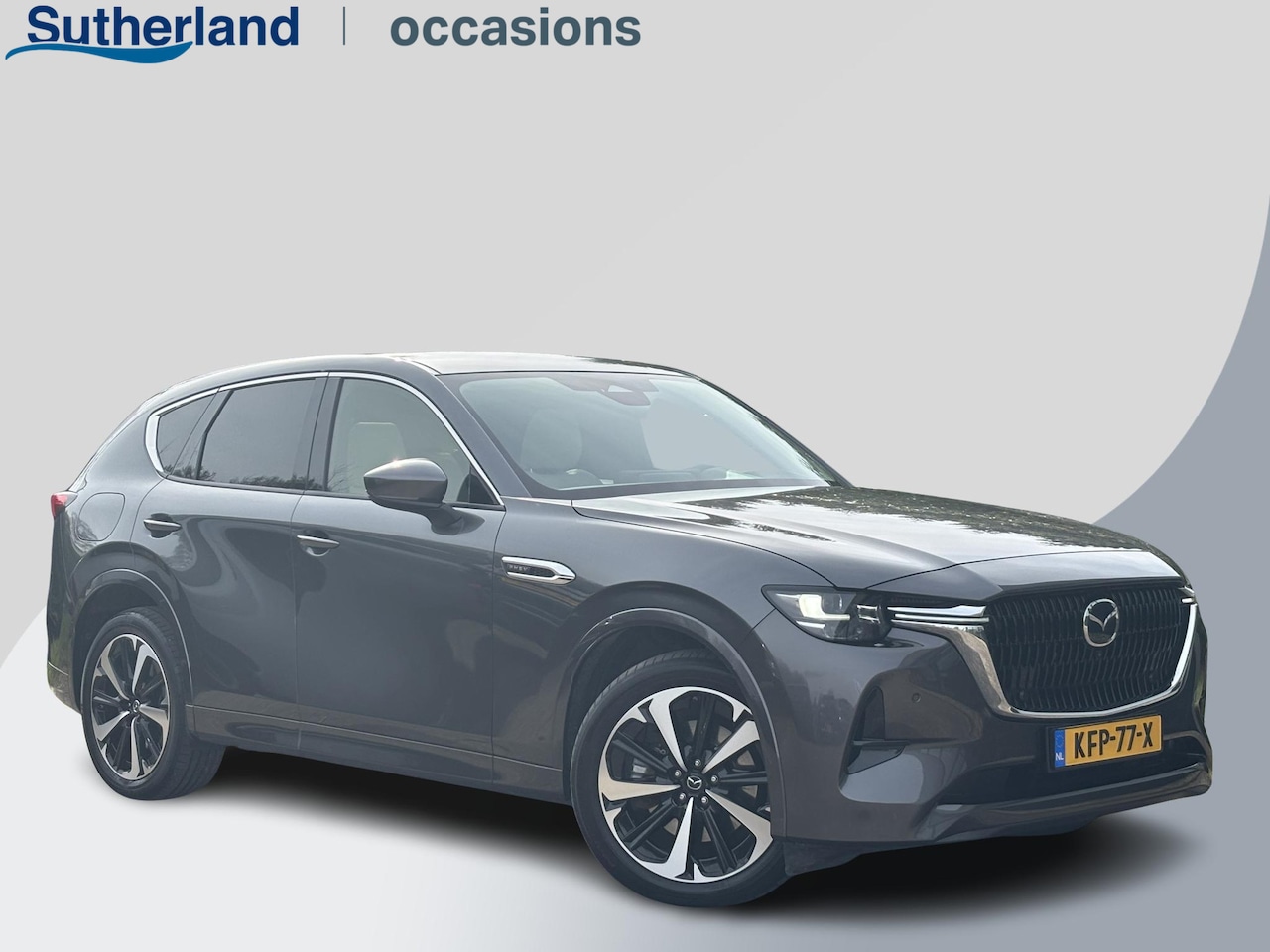 Mazda CX-60 - 2.5 e-SkyActiv PHEV Takumi | Panoramadak / Kanteldak (Glas) |  360 graden camera | Achteru - AutoWereld.nl