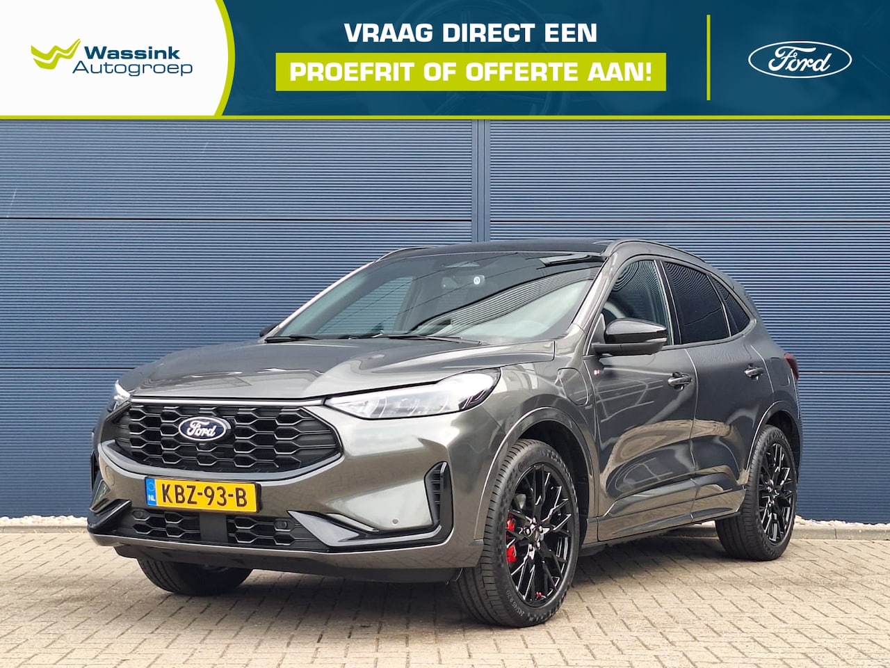 Ford Kuga - 2.5 PHEV 243pk e-CVT ST-Line X | 360° camera | Panorama Schuifdak | Winter Pack |Trekhaak - AutoWereld.nl