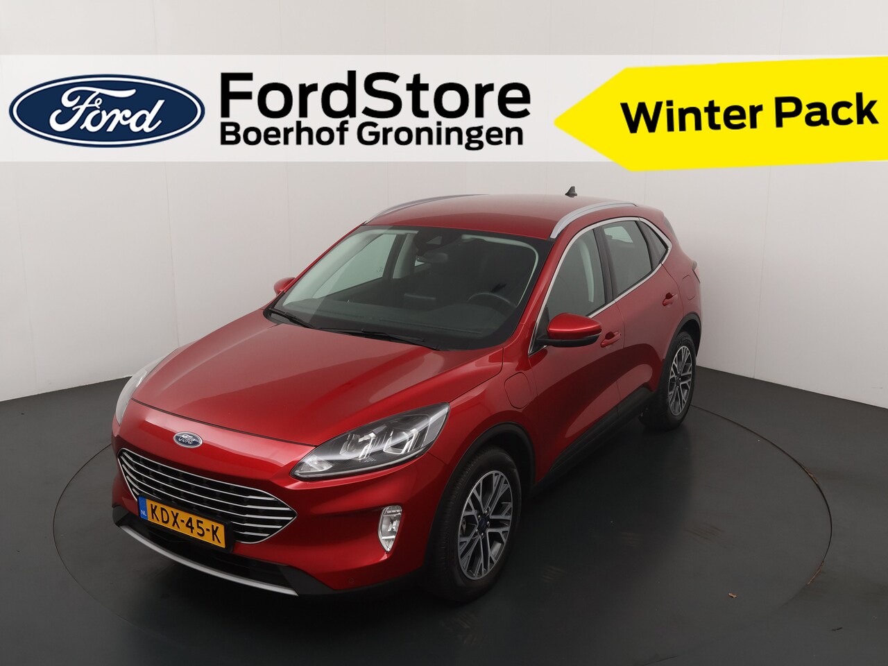 Ford Kuga - 2.5 PHEV 225pk Titanium | Winterpack | Parkeersens. V&A | All-season banden | Dealer onder - AutoWereld.nl