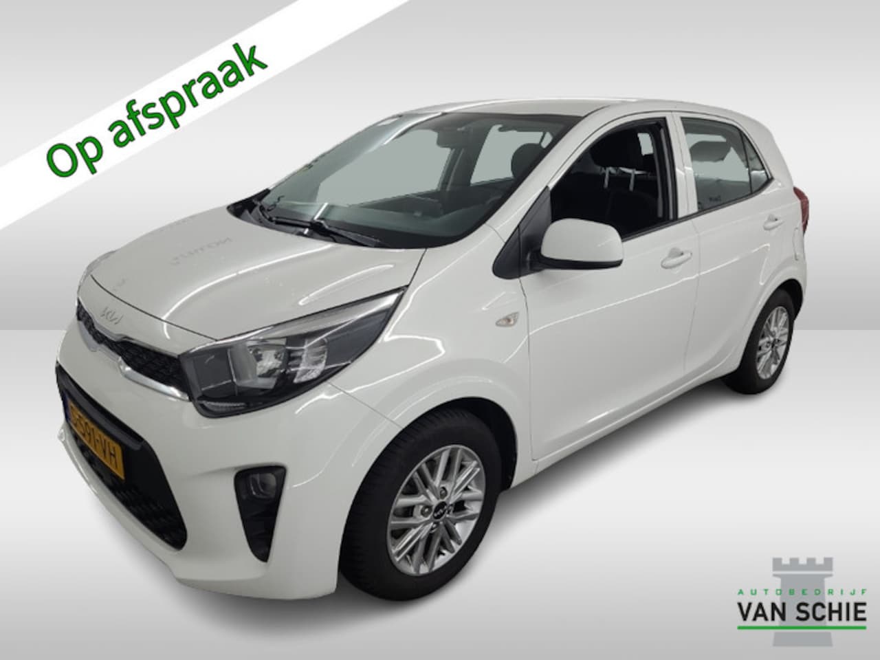 Kia Picanto - 1.0 DPi DynamicLine 5p 1e-Eig. & Dealer-Onderh. BOVAG-Garantie. NL-Auto. - AutoWereld.nl