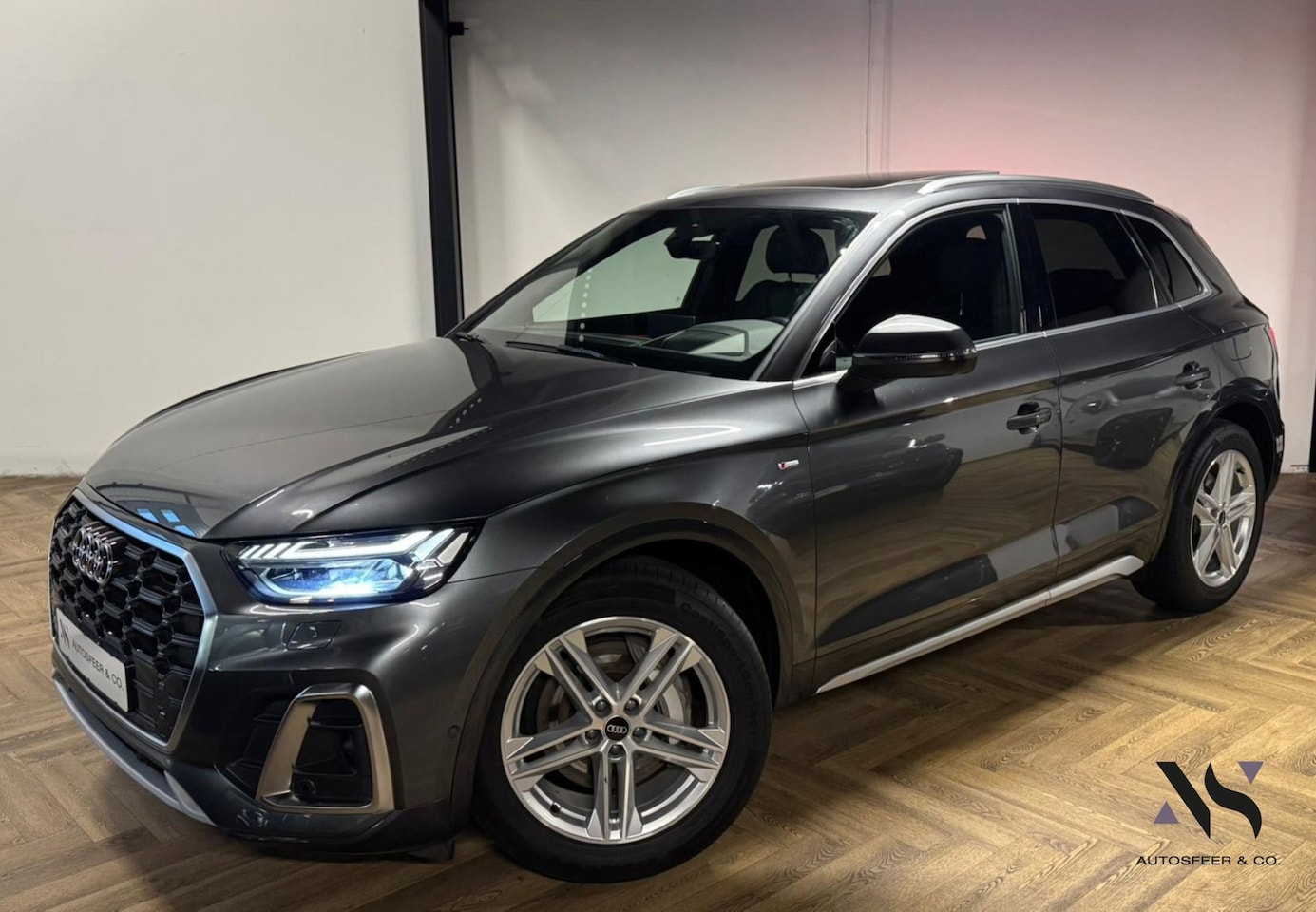Audi Q5 - 55 TFSI e S edition Competition S-LINE PANO KEYLESS CAM - AutoWereld.nl