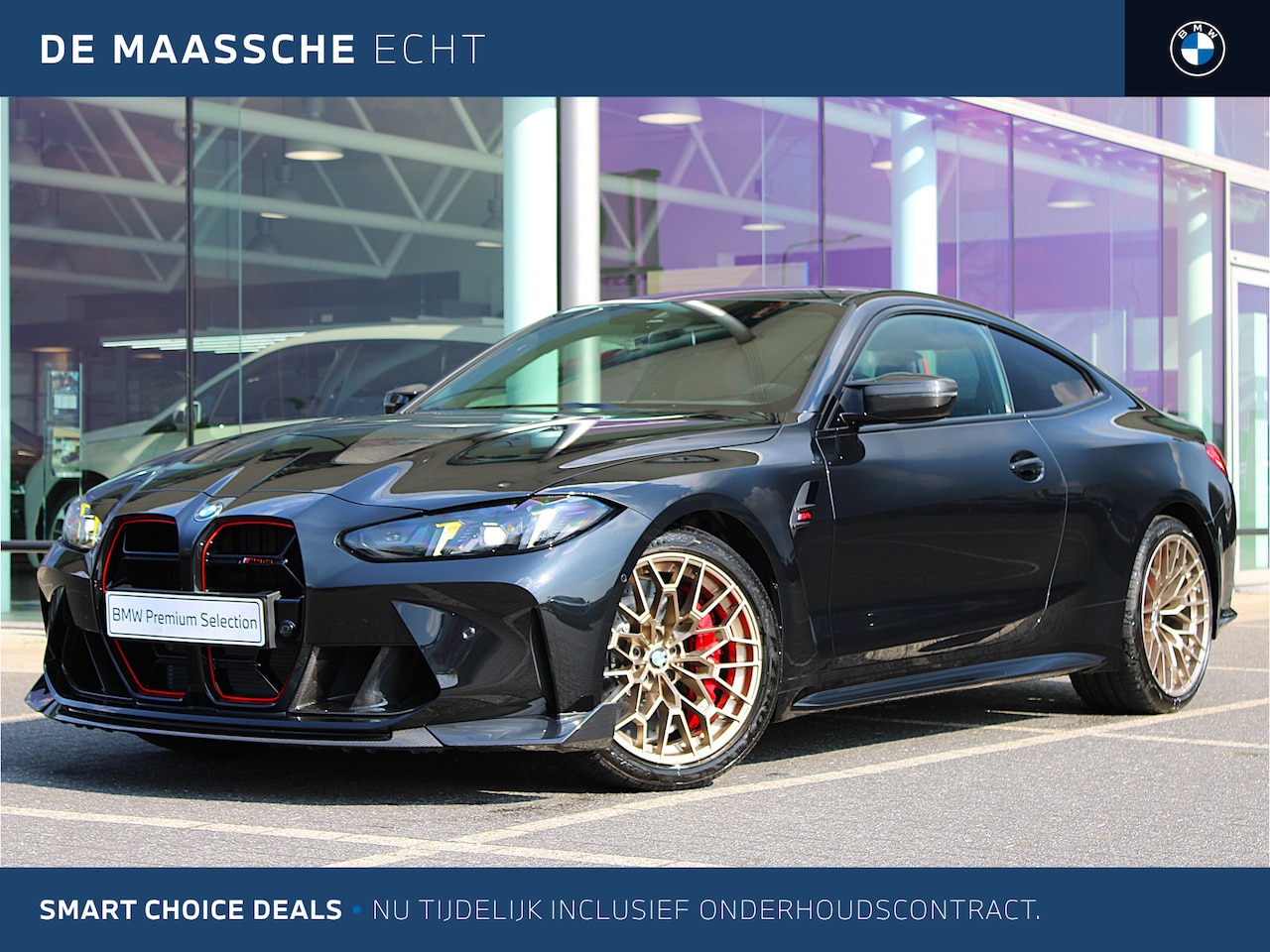 BMW 4-serie Coupé - M4 CS High Executive Automaat / M Drive Professional / Adaptieve LED / M Carbon-keramische - AutoWereld.nl