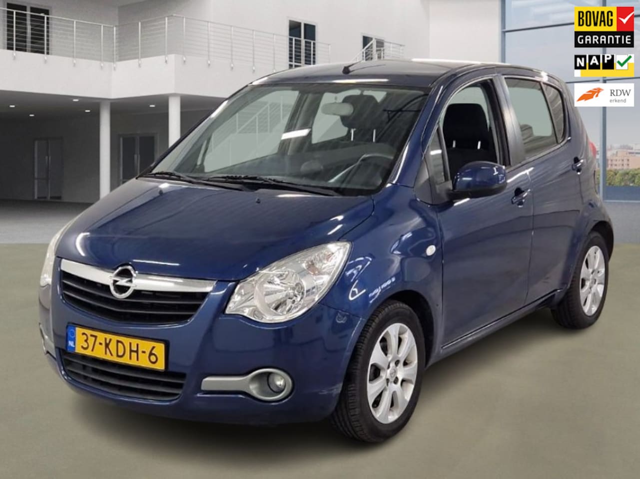 Opel Agila - 1.2 Edition Automaat 42.700 km +NAP NL-auto - AutoWereld.nl