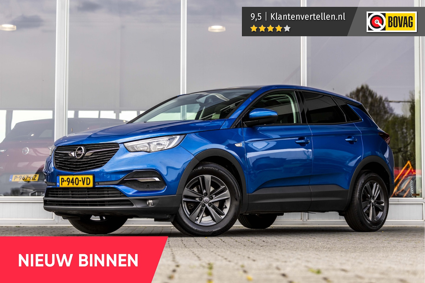 Opel Grandland X - 1.2 Turbo Innovation | Pano | Parkeersens. | Cruise | - AutoWereld.nl