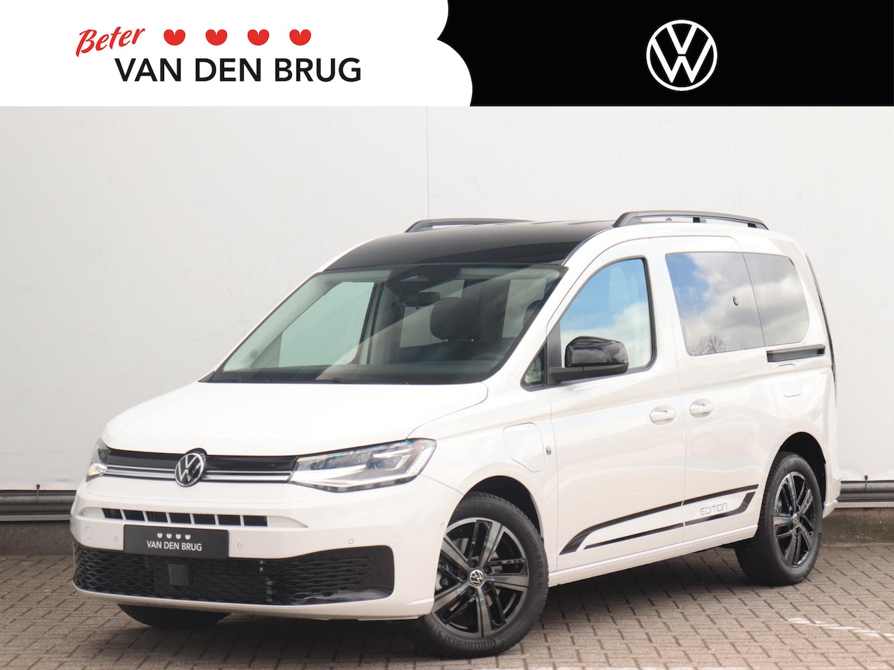 Volkswagen Caddy - 1.5 TSI Hybride Limited Edition | 5-persoons | Camera | Stoelverwarming | Dodehoekdetectie - AutoWereld.nl