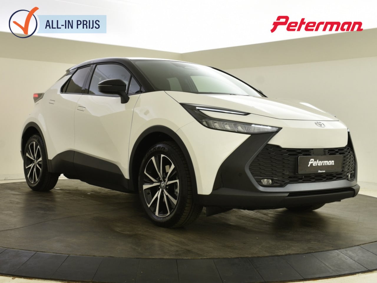Toyota C-HR - 2.0 PHEV 220 Plug In TeamD Bi Tone | Blindspot | Groot Navigatie - AutoWereld.nl