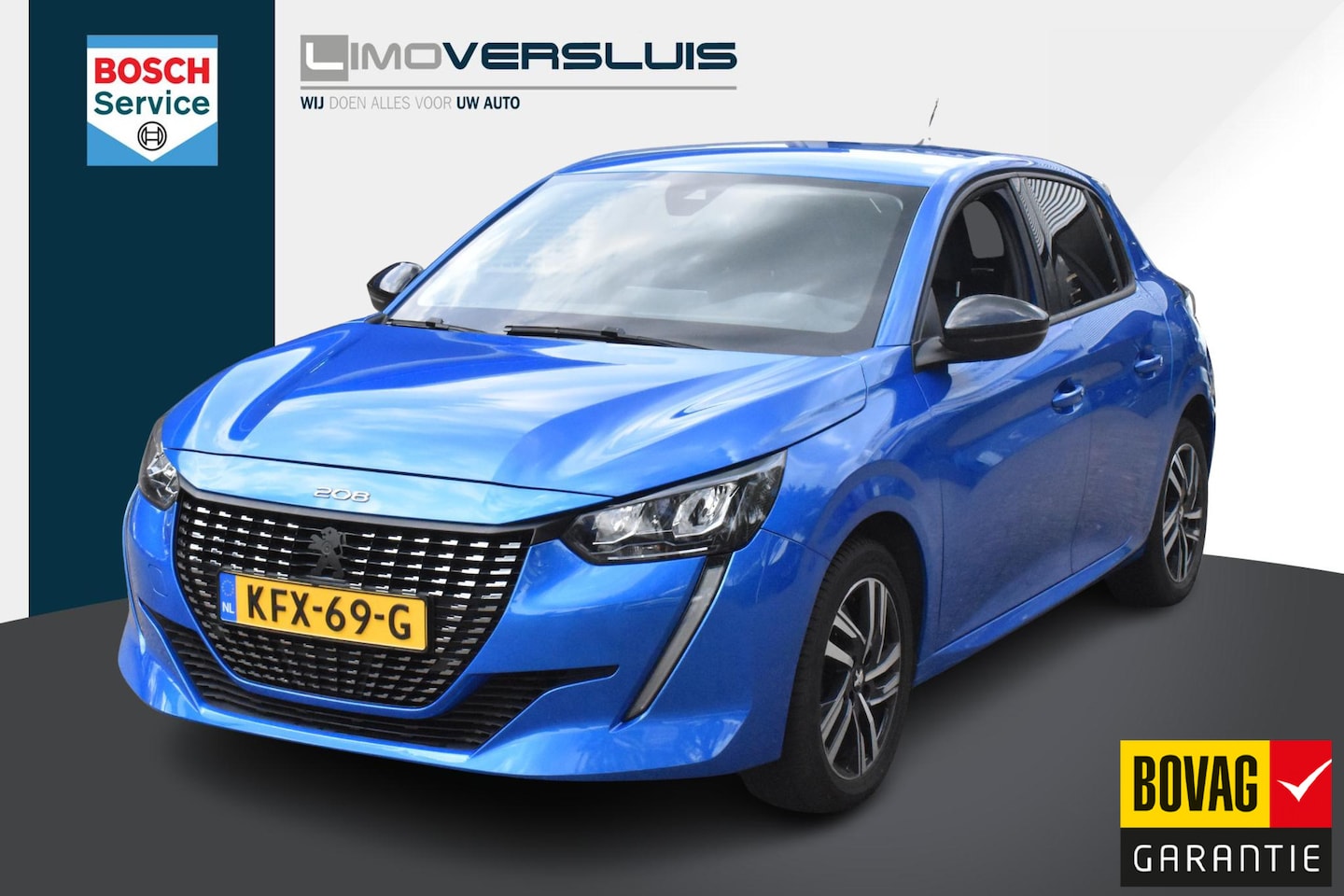 Peugeot 208 - 1.2 PureTech Allure Pack Automaat | Carplay Navigatie | Parkeercamera | Half-Leder | 12 mn - AutoWereld.nl