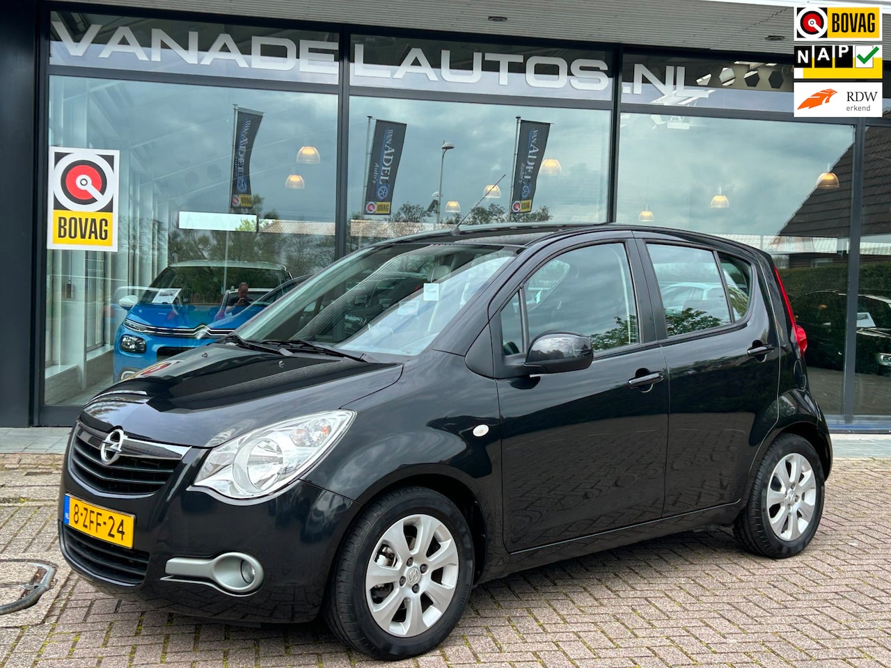 Opel Agila - 1.2 Edition 4-Cilinder! 43d-KM! Airco LM-Velgen Trekhaak NL-Auto NAP! - AutoWereld.nl
