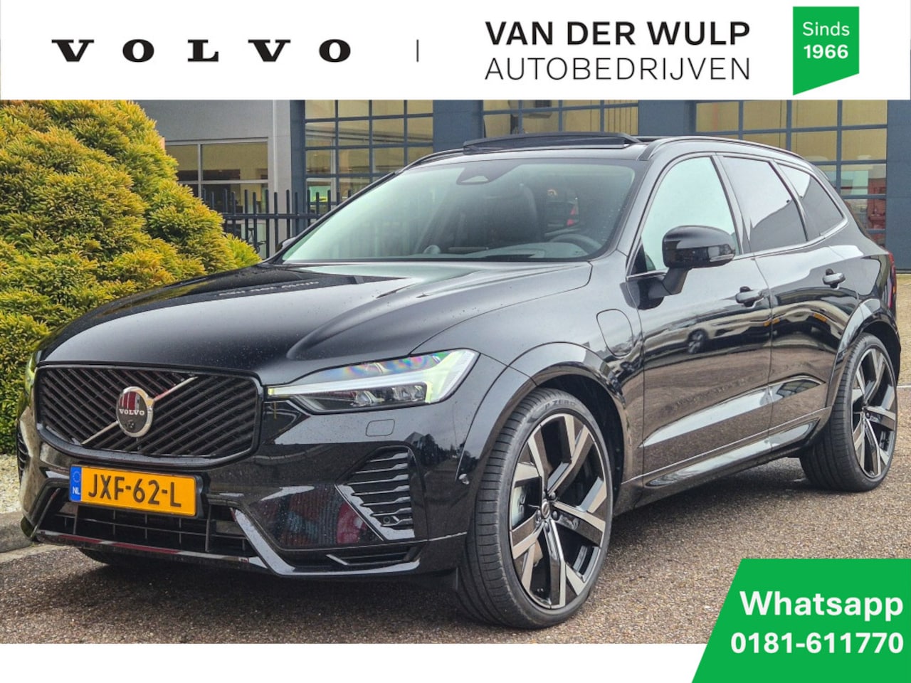 Volvo XC60 - T8 455PK AWD Ultra Dark | 22'' | Luchtvering | B&W | Schuifdak | - AutoWereld.nl