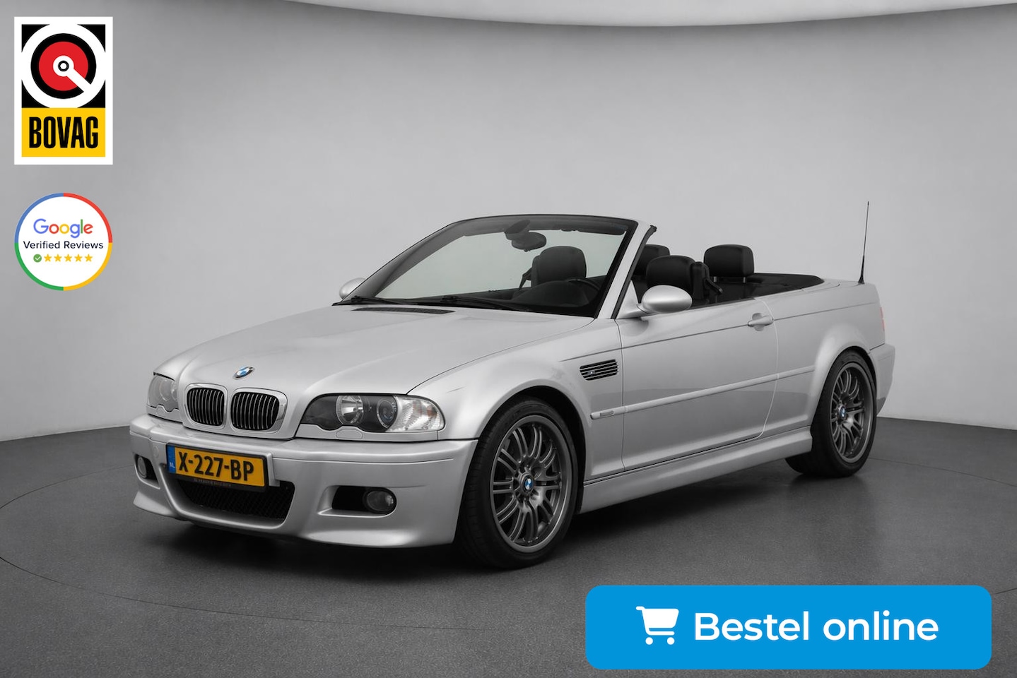 BMW 3-serie Cabrio - M3|Automaat|Elec-Stoelen|343PK|M-velgen| - AutoWereld.nl