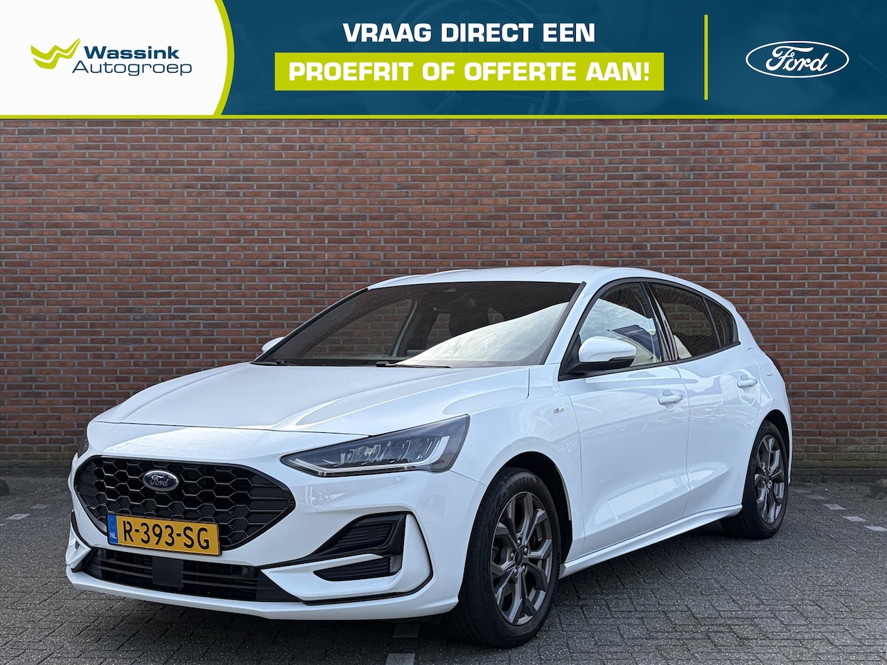 Ford Focus - 1.0 EcoBoost Hybrid 125pk ST-Line | Navigatie | Licht metalen velgen - AutoWereld.nl