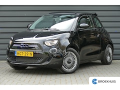 Fiat 500 C - EV 95PK 24KWH ICON CABRIO / NAVI / CLIMA / VOUWDAK / 16"LMV / STOELVERWARMING / BLUETOOTH