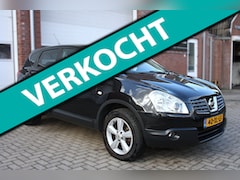 Nissan Qashqai - 1.6 Acenta | NAP| Airco | Cruise control |Zwart | 17 inch Lm Velgen