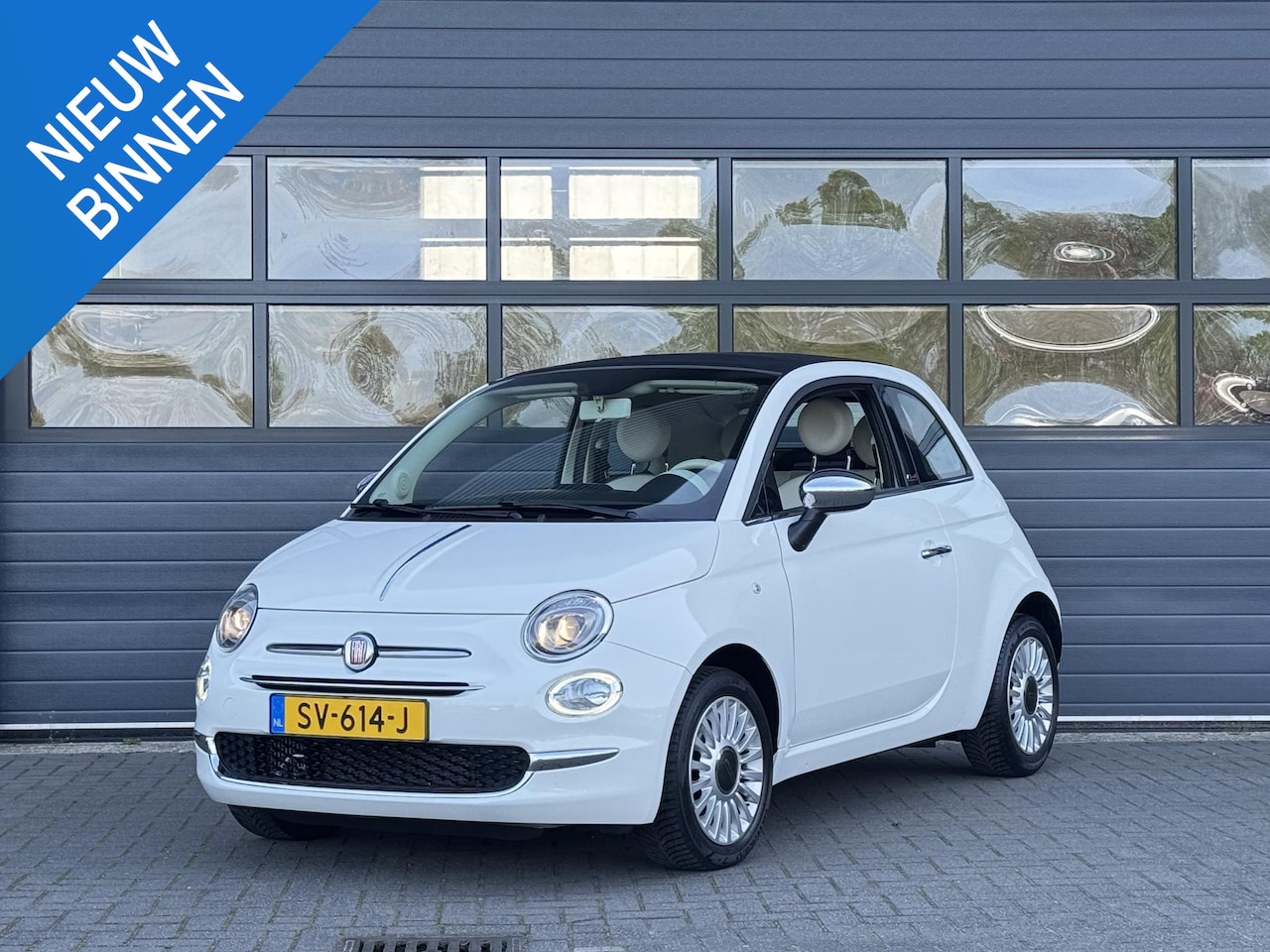 Fiat 500 C - 0.9 TWINAIR TURBO ANNIVERSARIO I AUTOMAAT I CABRIO I APPLE CARPLAY - AutoWereld.nl