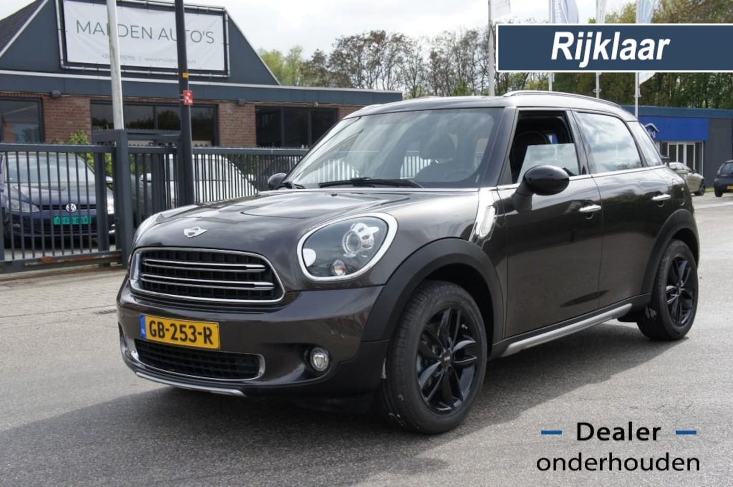 MINI Countryman - 1.6 COOPER KNO ED LEDER/NAVI/CRUISE/LMV EXTRAWINTERSET PERFECTYE STAAT - AutoWereld.nl