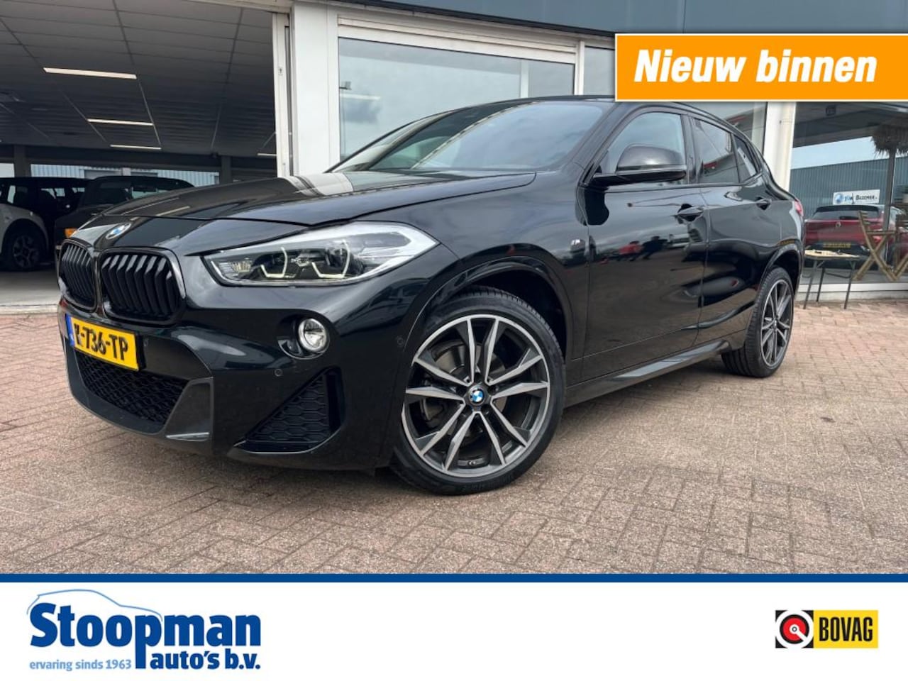 BMW X2 - 1.8i High Ex. AUT. Leder Stoelv. CarPlay - AutoWereld.nl
