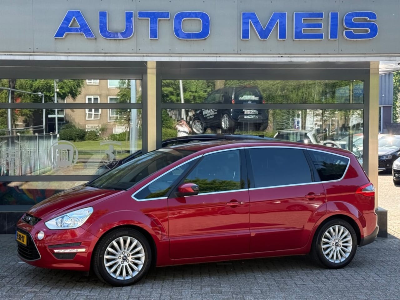 Ford S-Max - 1.6 ECOB.L. Titanium Airco  Navi Camera Trekhaak - AutoWereld.nl