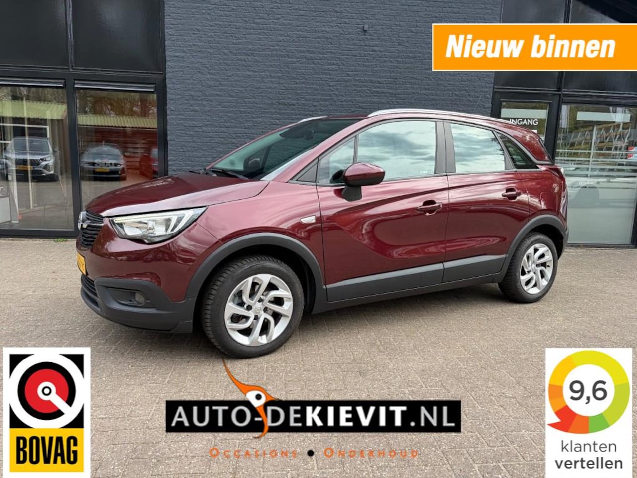 Opel Crossland X - 1.2 T. INNOVATION carplay trekhaak - AutoWereld.nl
