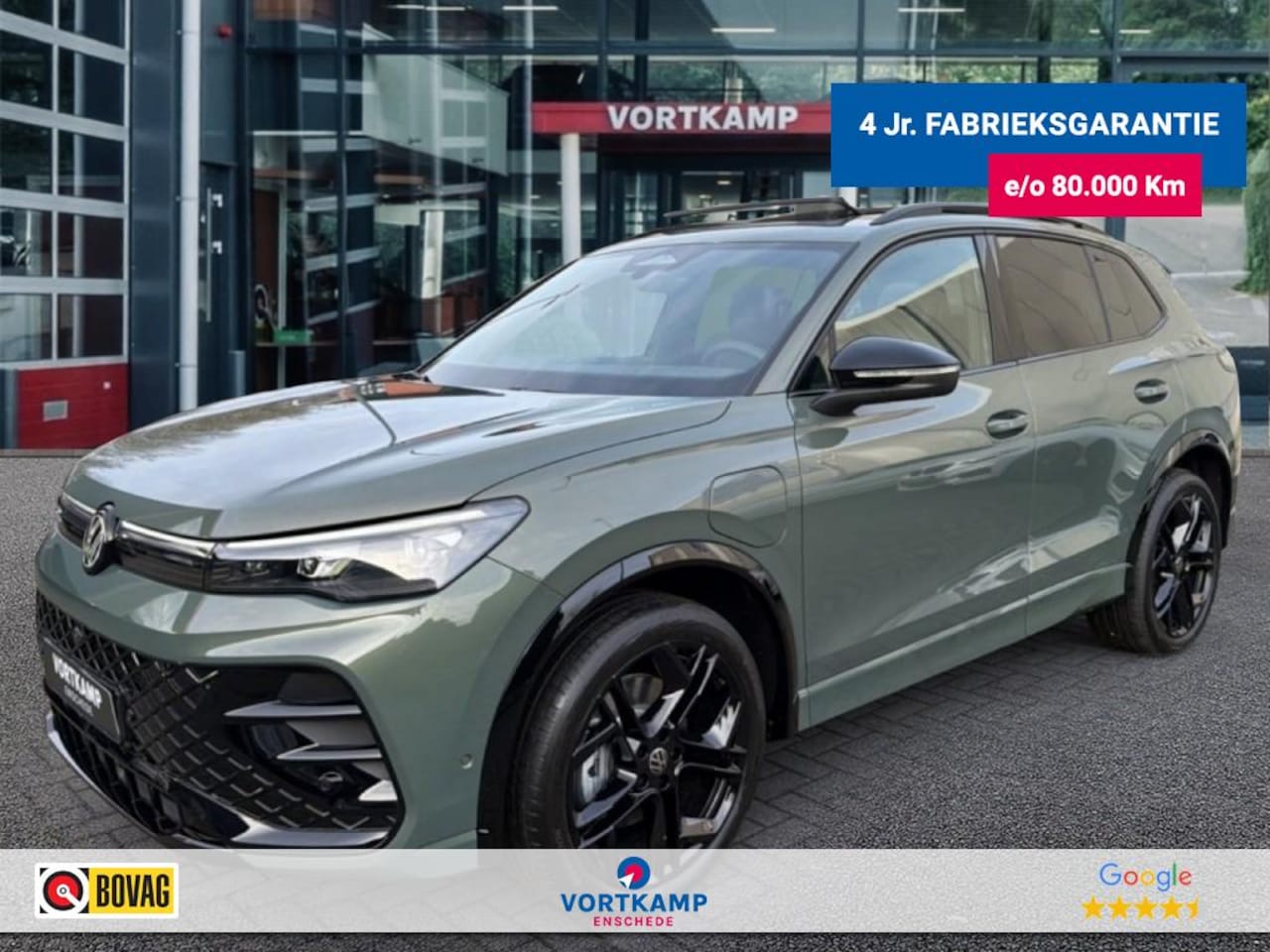 Volkswagen Tiguan - 1.5 TSI e-HYBRID R-LINE HenK/PANO-DAK/TREKHAAK/CAMERA/LEDER/MEMORY/HUD - AutoWereld.nl