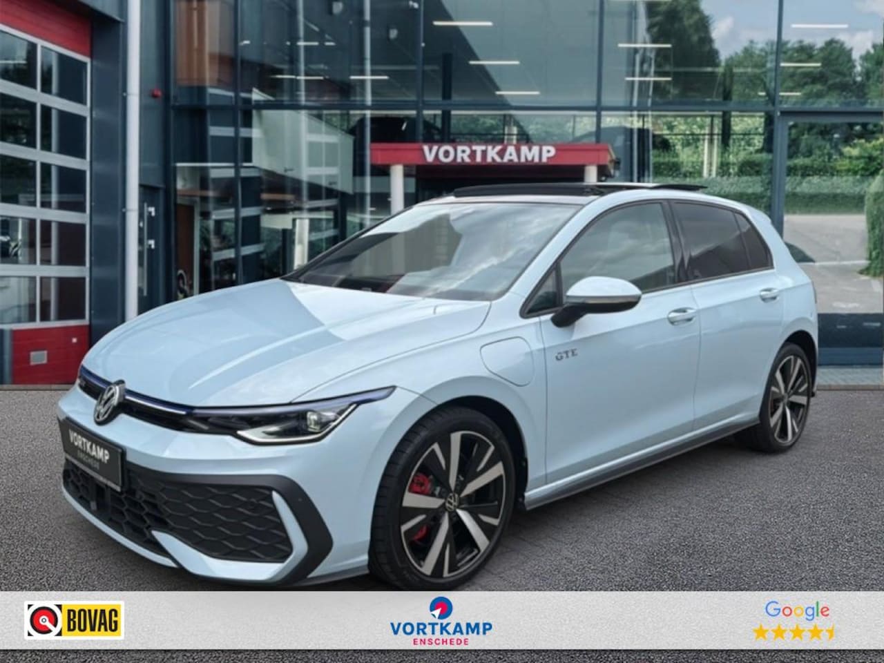 Volkswagen Golf - 1.5 TSI GTE 272 PK PANO-DAK/360CAM/LEDER/MEM/ACC/IQ/STANDKACHEL/STOEL+STUURVERW - AutoWereld.nl