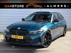 BMW 3-serie Touring - 330e*M-Pakket*Dak*Trekhaak*112Dkm*Keyless*2023*Boston Green*INDIVIDUAL